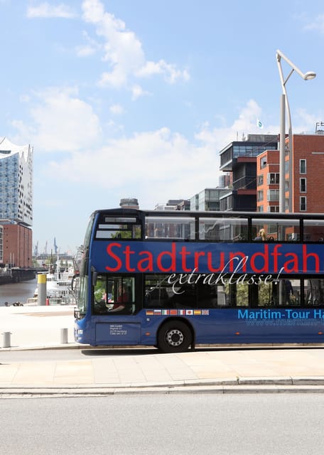 1-Day Hop-on/Hop-off Bus Tour of Hamburg Line D - The easiest way to get your bearings in Hamburg