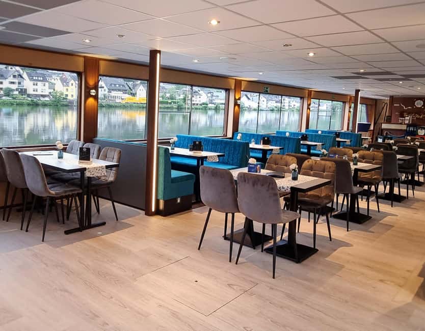 2-River Day-trip by boat to Koblenz and return from Alken - On-board experience: service, cleanliness, and what to expect