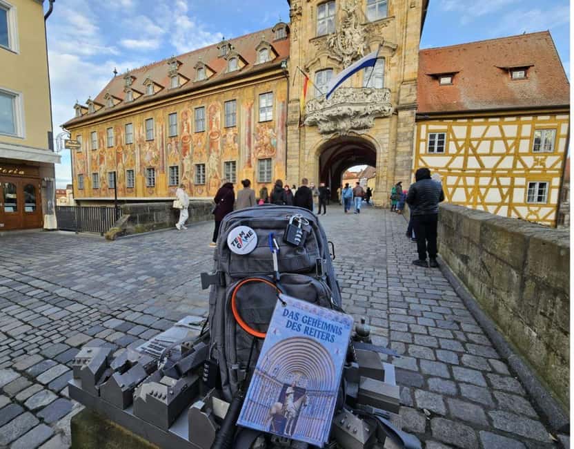 Bamberg: Outdoor Escape Game with a Puzzle Backpack - The best parts, and the small details that make them better