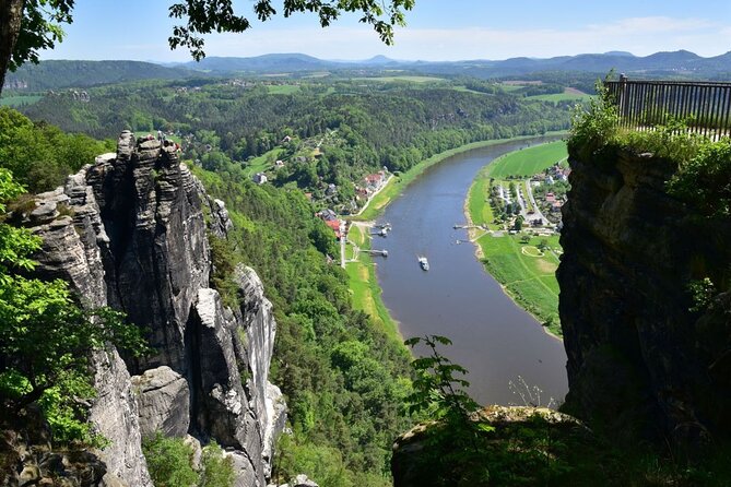 Bastei Bridge & Gorge Boat Ride – Scenic Day Trip from Dresden - Neurathen Fortress: castle ruins plus a 100-million-year backdrop