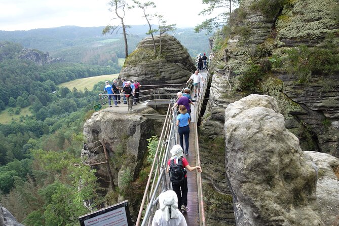 Bastei Bridge & Gorge Boat Ride – Scenic Day Trip from Dresden - Tisá Rocks: Narnia filming locations you can walk through