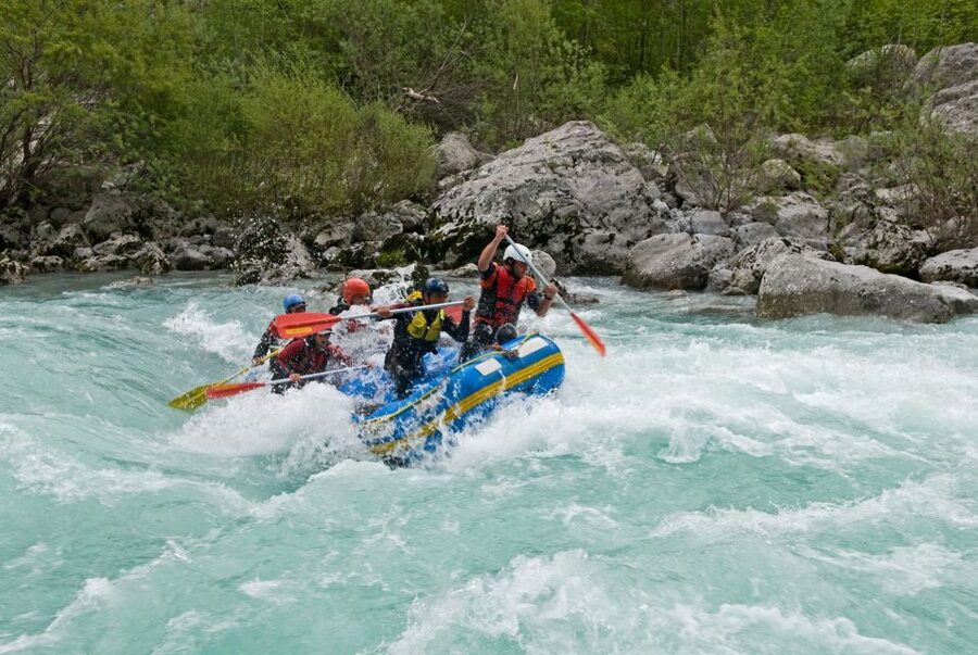 Bavaria: Action Whitewater Rafting Adventure - The Main Event on the Lofer Stretch: Waves, Teamwork, and a 4-Meter Jump