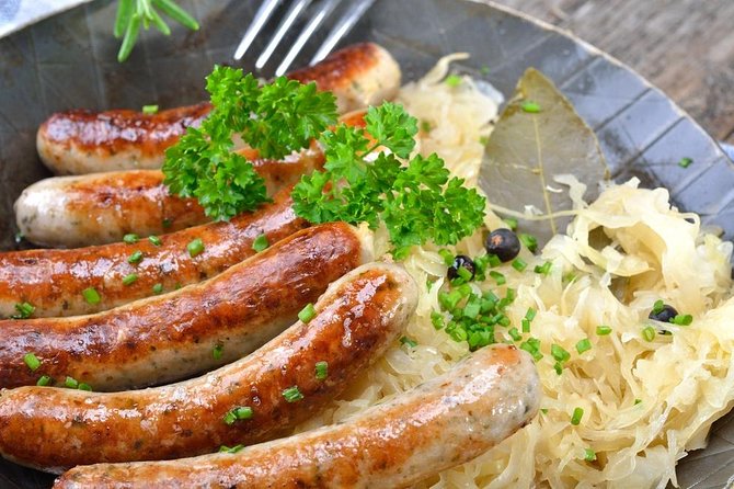 Bavarian Food Walking Tour from Munich - Inside Viktualienmarkt: how the market stop works