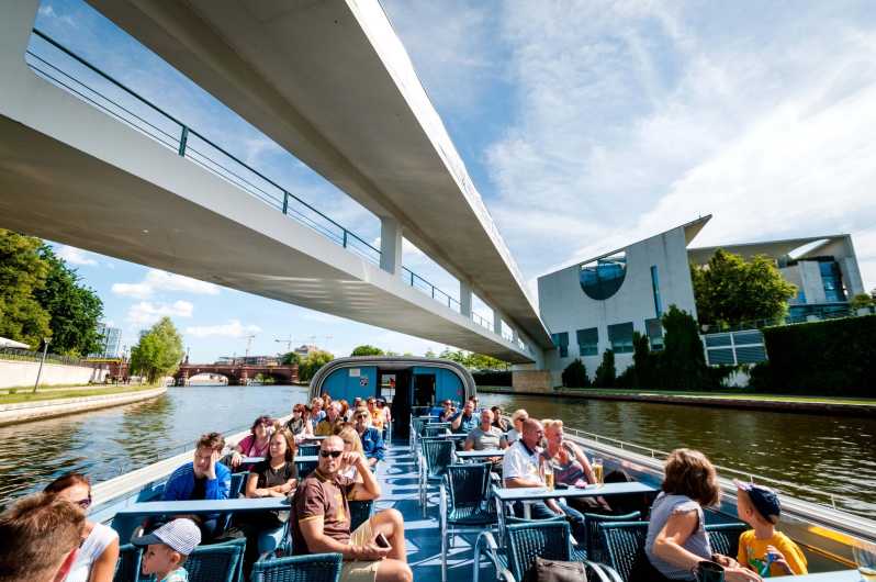 Berlin: 3.25-Hour Spree & Landwehrkanal Boat Tour - Potsdamer Platz and the Museum of Technology area, modern Berlin in motion