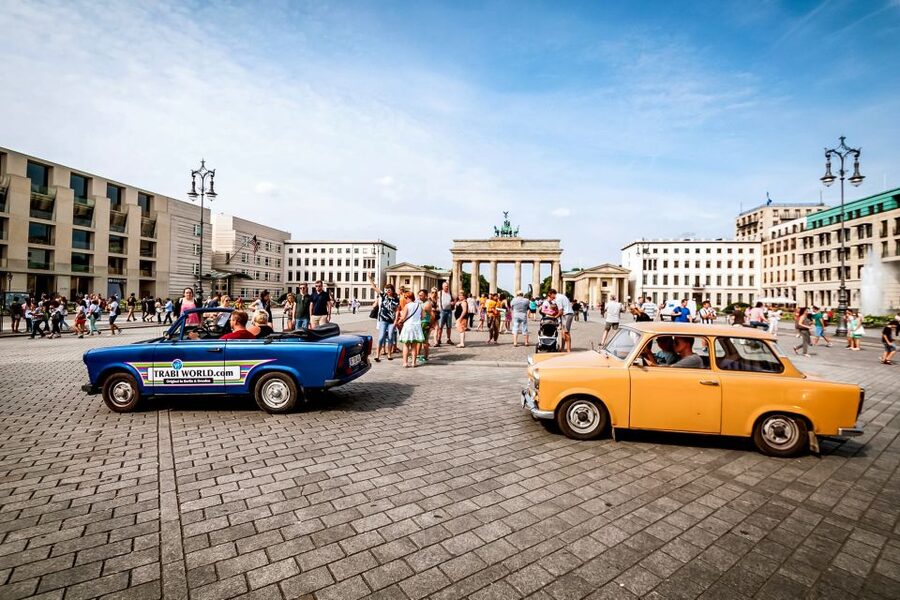 Berlin: 75-minute Trabi Safari - The Convoy System, Live Radio, and Why You Won’t Get Lost