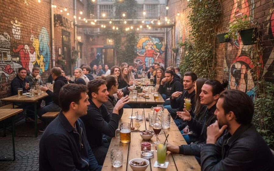 Berlin: Alternative Pub Crawl, Bars, Beats & Insider Stories - What you learn in the background: post-wall nightlife evolution, in real human terms