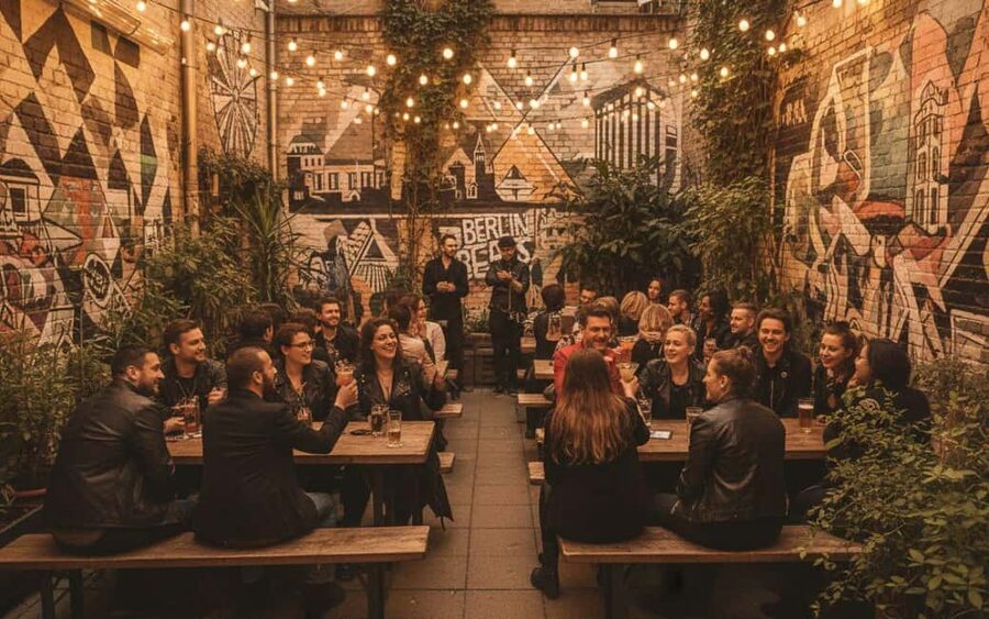 Berlin: Alternative Pub Crawl, Bars, Beats & Insider Stories - Group size and pace: fun for like-minded people, tough for some bodies