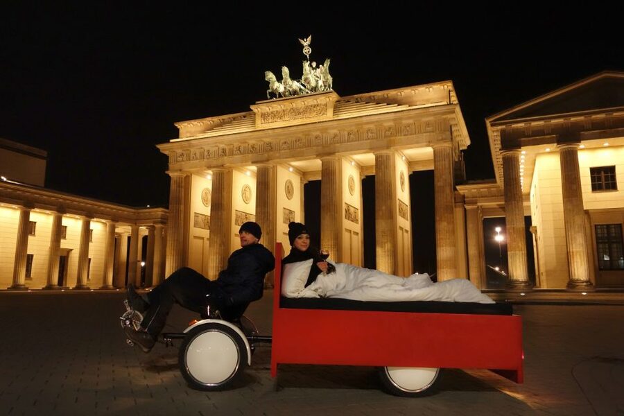 Berlin: City Sightseeing Tour in a Unique BedBike - How the BedBike makes Berlin feel effortless
