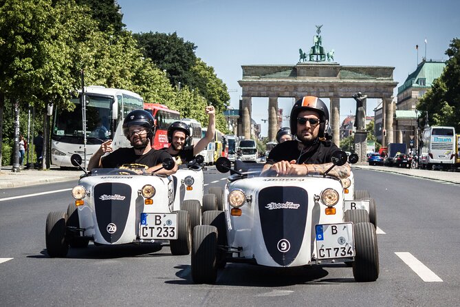 Berlin City Tour in a Mini Hotrod - The Cars Themselves: Cute, Peppy, and Not Built for Comfort
