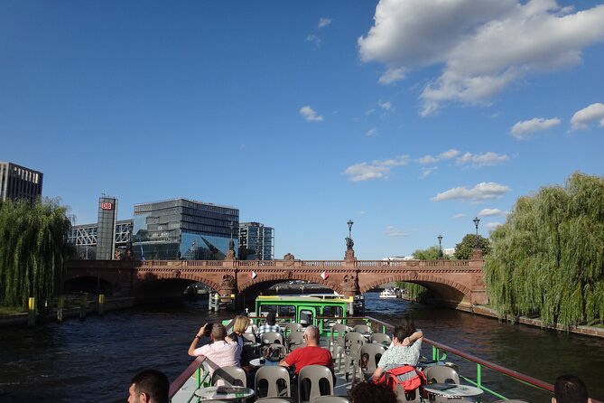 Berlin East Side Tour 2.5 hour cruise with commentary - Along Schiffbauerdamm, bridges, and Museum Island details you can spot again later