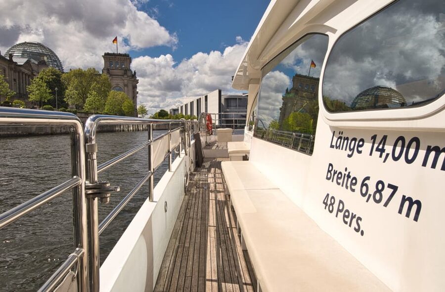 Berlin: Exclusive Boat Tour on a Solar-Powered Catamaran - Audio Guides Without Loudspeakers: The Best and Only Way You’ll Hear It