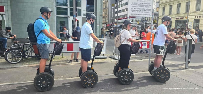 Berlin: guided Segway tour in the heart of the city - Guides, language, and the difference they make