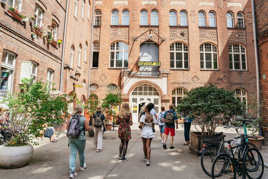 Berlin: Hidden Backyards Guided Walking Tour - Heckmann Höfe: A 19th-Century Courtyard That Feels Like a Local Living Room