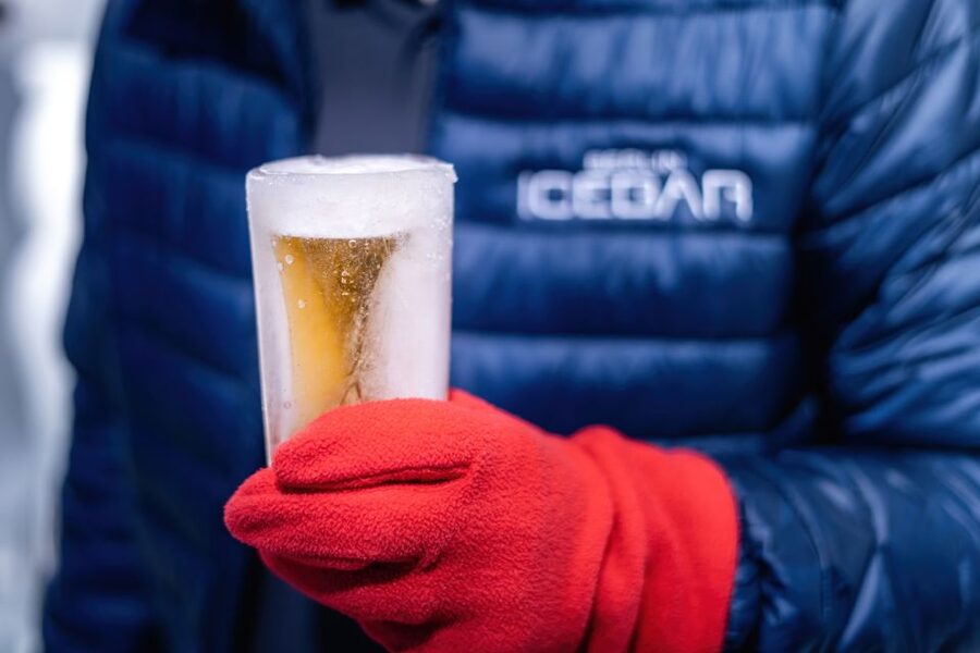 Berlin: Icebar Entrance with Complimentary Drinks - Gear That Makes the Cold Enjoyable (Not Miserable)