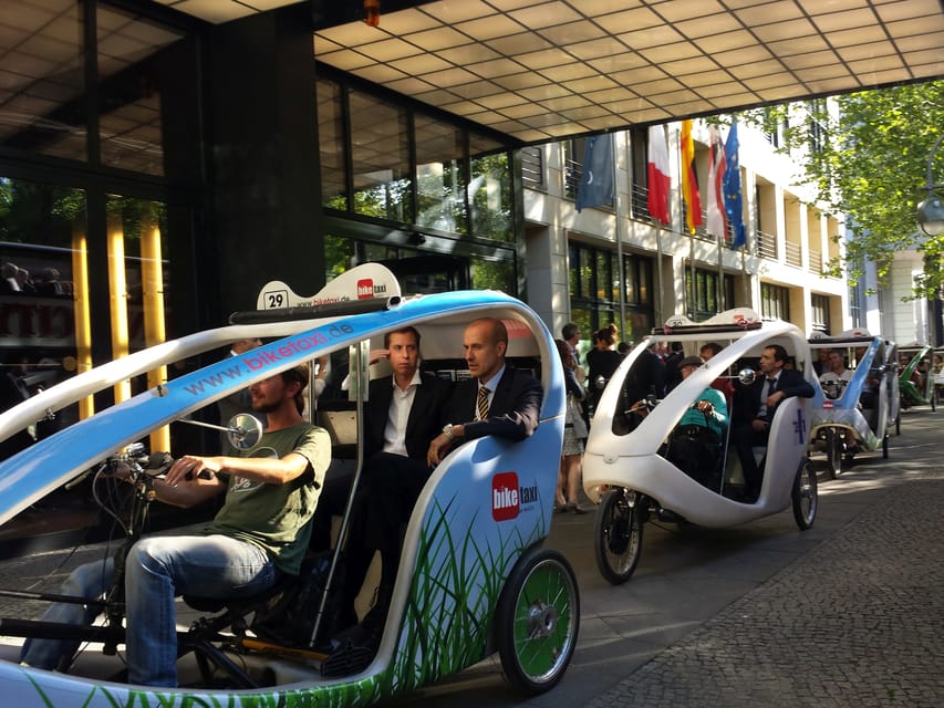 Berlin: Illuminated Berlin by Bike Taxi - Language Options: A Private Guide You Can Actually Follow
