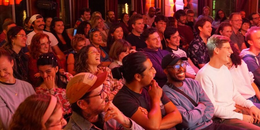 Berlin: Laughing Spree Comedy Show on a Boat - Crowd energy and the host-led vibe on board