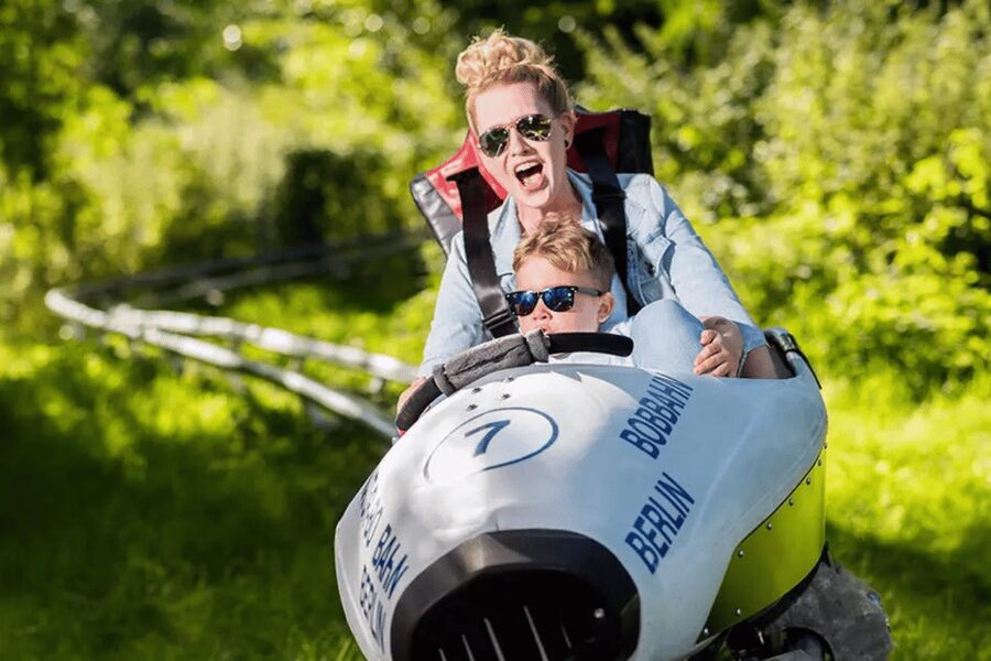 Berlin: Nature Bobsled Run Ticket - The double round and that 360° view at the bottom