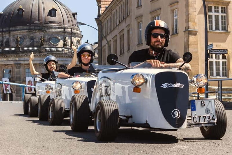 Berlin: Self-Drive City Sightseeing Tour in a Mini Hot Rod - Brandenburg Gate and Potsdamer Platz: Classic Berlin, Zip-Zap Energy