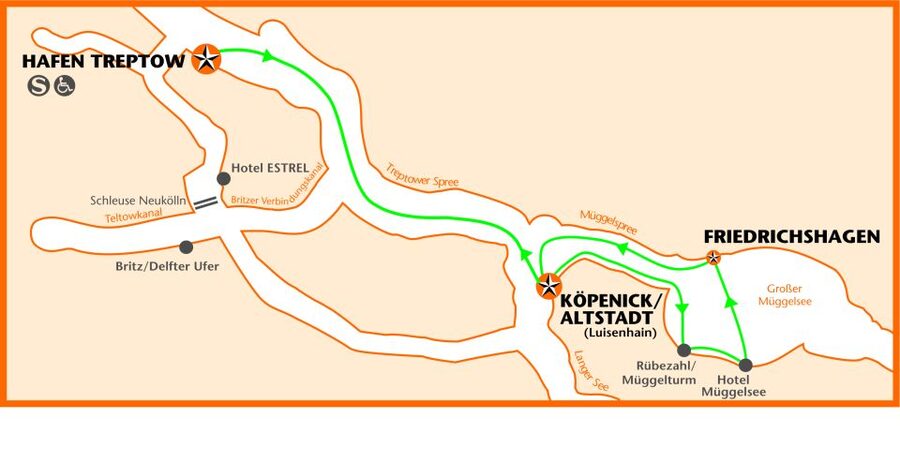Berlin: Spree Boat Tour to Müggelsee - Getting off at Köpenick: when it makes sense to walk