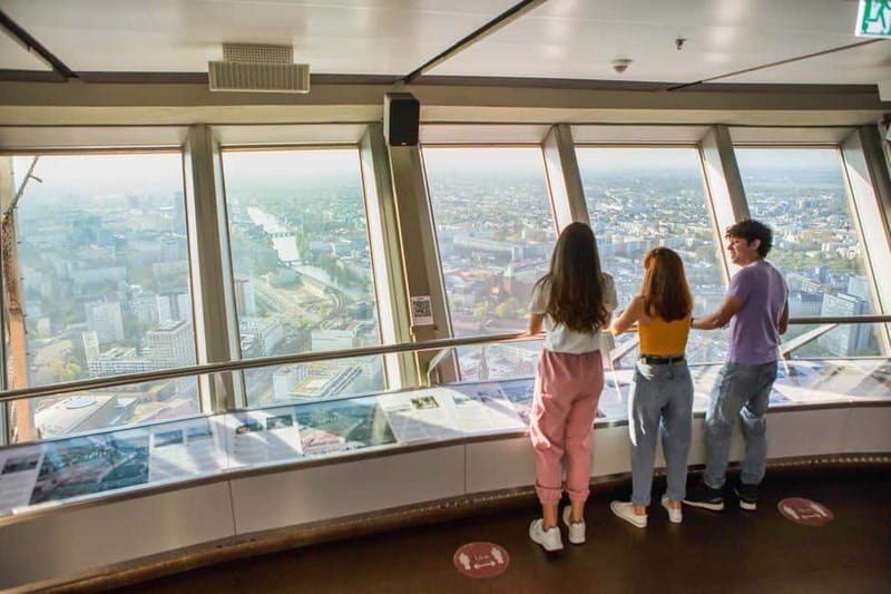 Berlin: TV Tower Entrance and VR Experience Tickets - TV Tower Fast-Track Entry, Then Take Your Time
