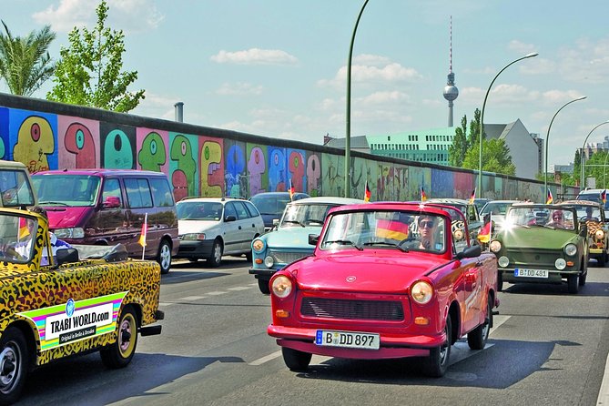 Berlin Wall Self-Drive Trabi Tour - Convoy-style Cold War storytelling, with radio commentary