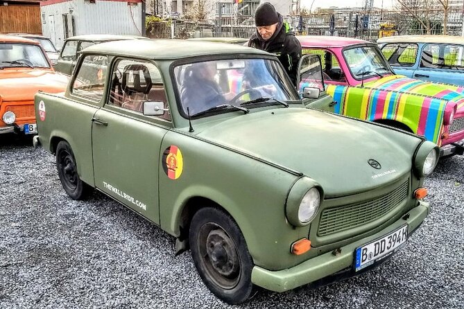 Berlin Wall Self-Drive Trabi Tour - Mid-route sights: TV tower square, border cross point, division memorial