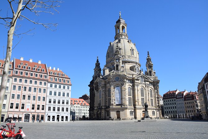 Bicycle tour of Dresden - Stop 1: The Dresden Zwinger, Baroque Craft at City Speed