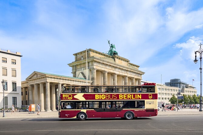 Big Bus Berlin Hop-On Hop-Off Sightseeing Tour & Currywurst - Route Two Stops: Karl Marx Allee and East Side Gallery