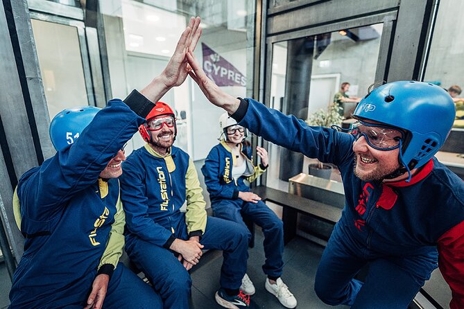 Bodyflying & Indoor Skydiving at FlyStation Munich - Gear Is Taken Care Of, Including Earplugs