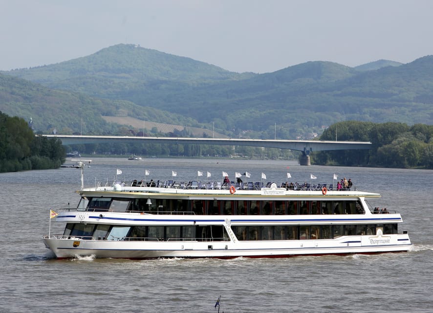 Bonn: 1.5-Hour River Cruise on the Rhine - What About Food and Drinks: Ticket Only, Snack Stand May Vary