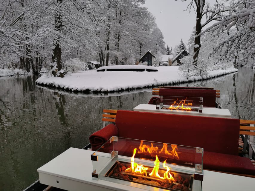 Burg: Spreewald Winter Cruise with Fireplace - Route timing and the return question