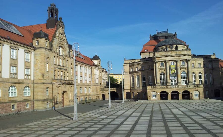 Chemnitz city tour - Heckert GDR residential area, life after the turning point