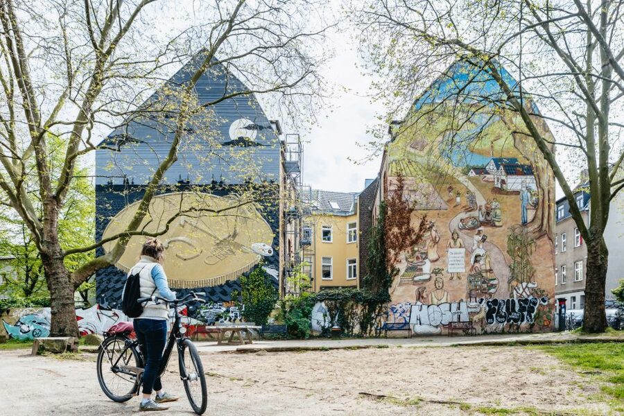 Cologne: Ehrenfeld Street Art Bike Tour - Belgian Quarter: The Art Scene You See While Real Life Happens