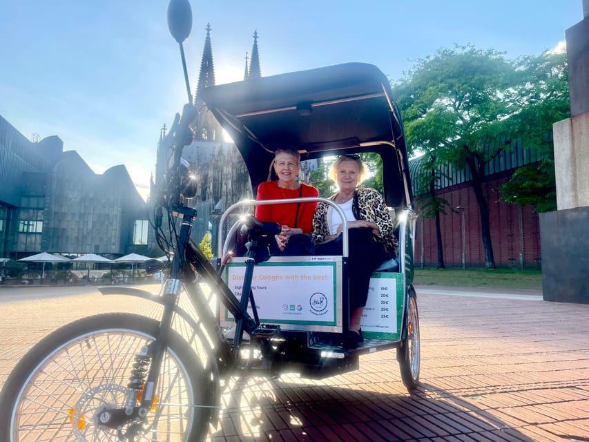 Cologne: Private Rickshaw Tour - Alter Markt and Heumarkt: old squares plus a beer moment