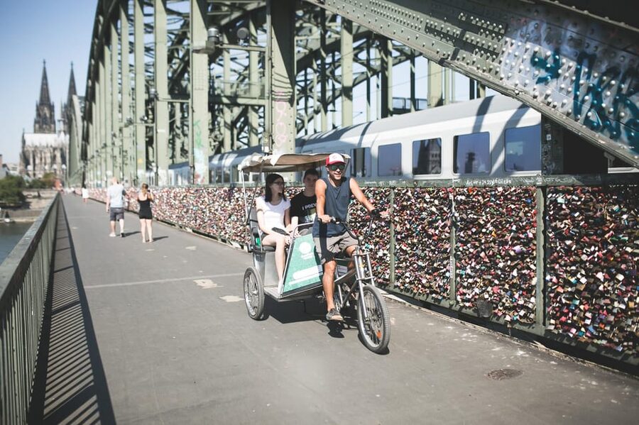 Cologne: Private Rickshaw Tour - Rheinauhafen and the riverfront: modern Cologne without the long walk