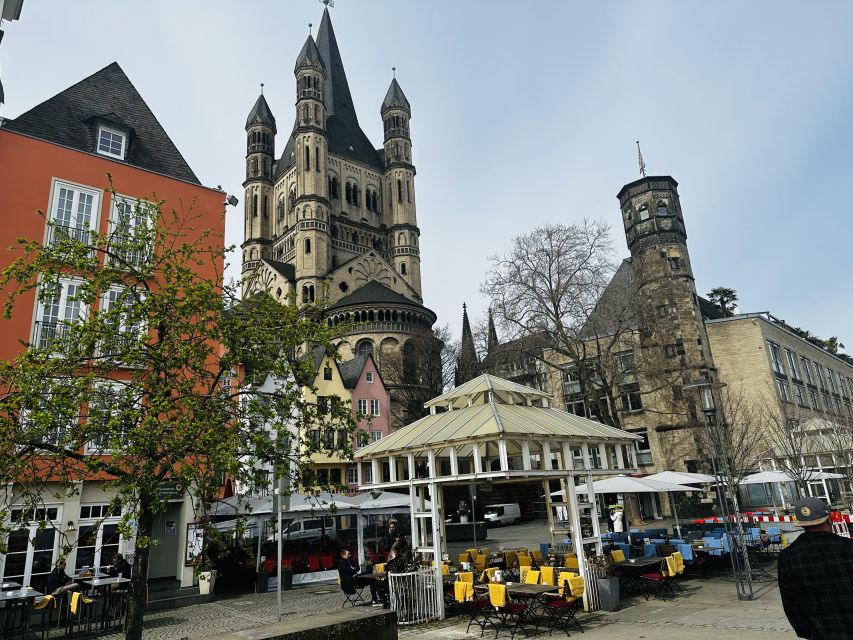 Cologne: Private Walking Tour of City Center - St. Martin Church at the historic fish market
