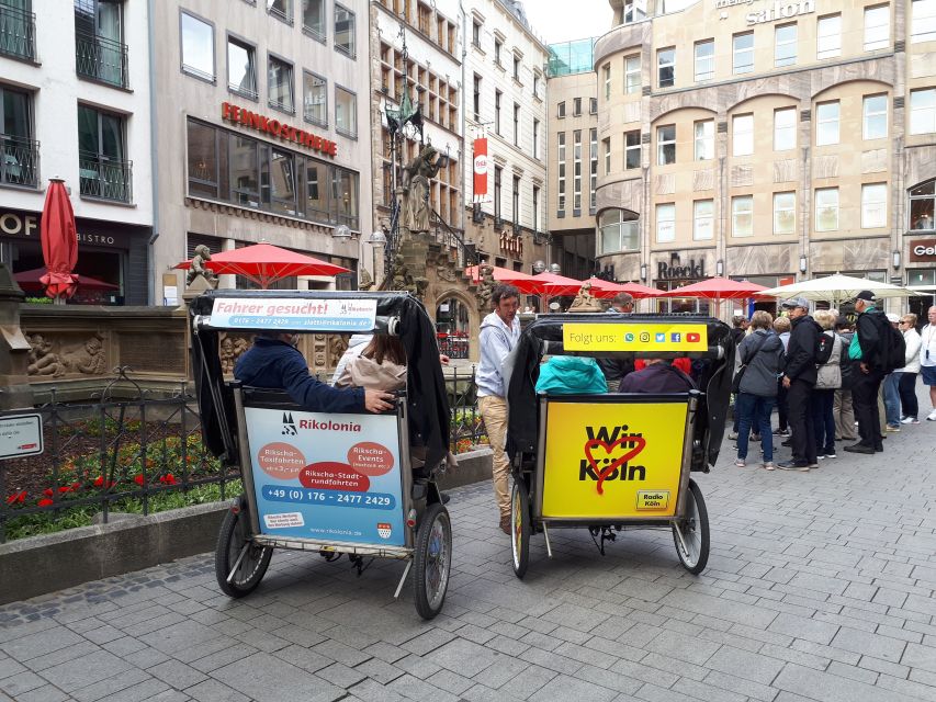 Cologne: Rickshaw Sightseeing Tour - Kölner Dom Stop, Germany’s Most Visited Landmark
