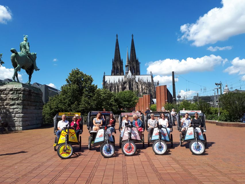 Cologne: Rickshaw Sightseeing Tour - How Much Time You’ll Really Have (1 to 90 Minutes)