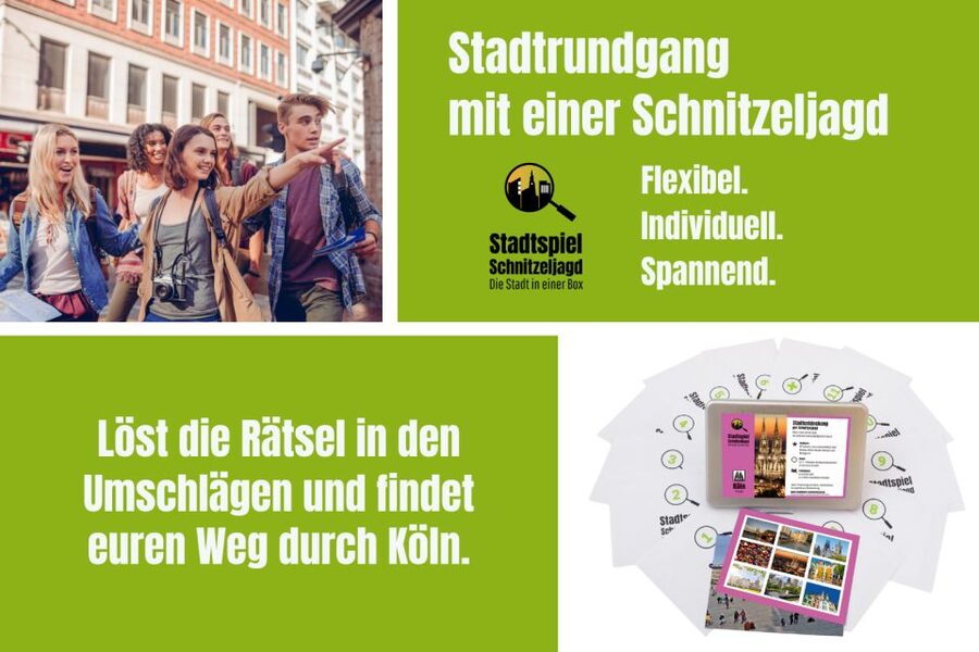 Cologne: Scavenger Hunt Self-Guided Tour - Heumarkt and Great St. Martin church for big architecture moments