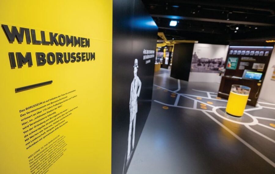 Dortmund: Borusseum Borussia Dortmund Museum Entry Ticket - The interactive bits, from BVB pros photos to knowledge tests