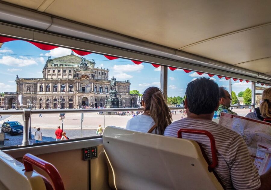 Dresden: 1-Day Hop-On-Hop-Off Bus Tour - Starting anywhere in Dresden, with Zwinger as your anchor