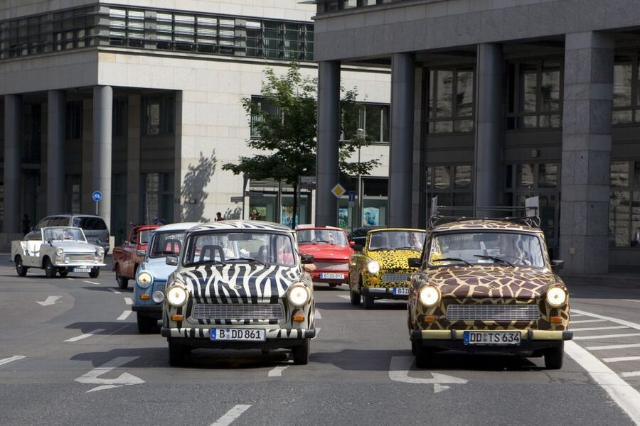 Dresden: 2 hour 15-Minute Trabi Safari - Your Trabi Setup: Private Car, 4-Speed Revolver Gear, and Time Behind the Wheel