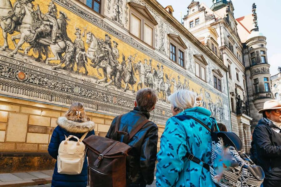 Dresden: Guided City Walk - Fürstenzug and Stallhof: the city shows you its rulers