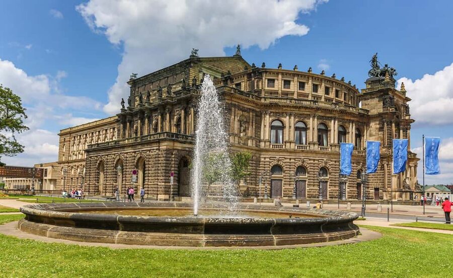 Dresden: Guided City Walk - Dresden Castle and Residenzschloss area: the power center behind the views