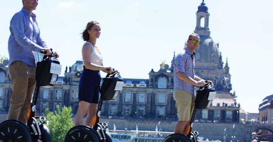 Dresden: Guided Segway Klassik Tour - Segway technique that feels natural quickly