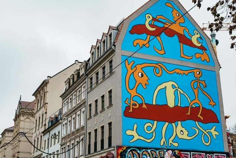 Dresden: Neustadt District Street Art Guided Walking Tour - Price and value check: why 17 dollars can be a good deal