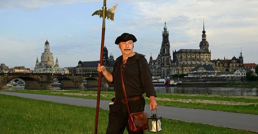 Dresden: Night Watchman Tour Through The Old Town - Zwinger: Baroque Palace Sight and Story Moment