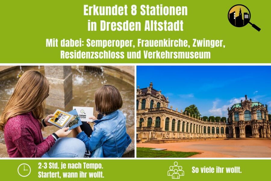 Dresden: Old Town Scavenger Hunt for Children - Key takeaways before you go