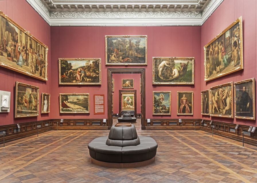 Dresden: Semperoper and Old Masters Picture Gallery - Old Masters Picture Gallery: the route through the schools