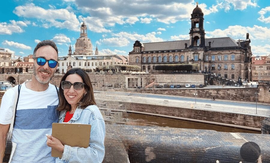 Dresden Sightseeing Treasure Hunt - Dresden Sightseeing by Puzzle, Not By Lecture